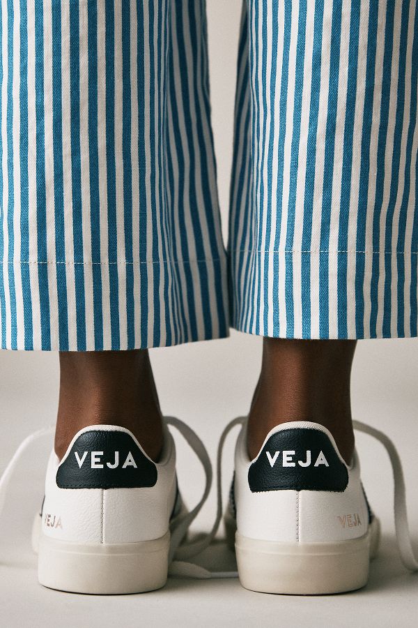 Slide View: 3: Veja Campo Leather Sneakers