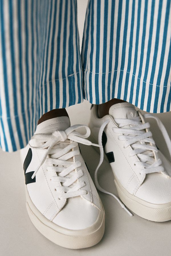 Slide View: 4: Veja Campo Leather Sneakers