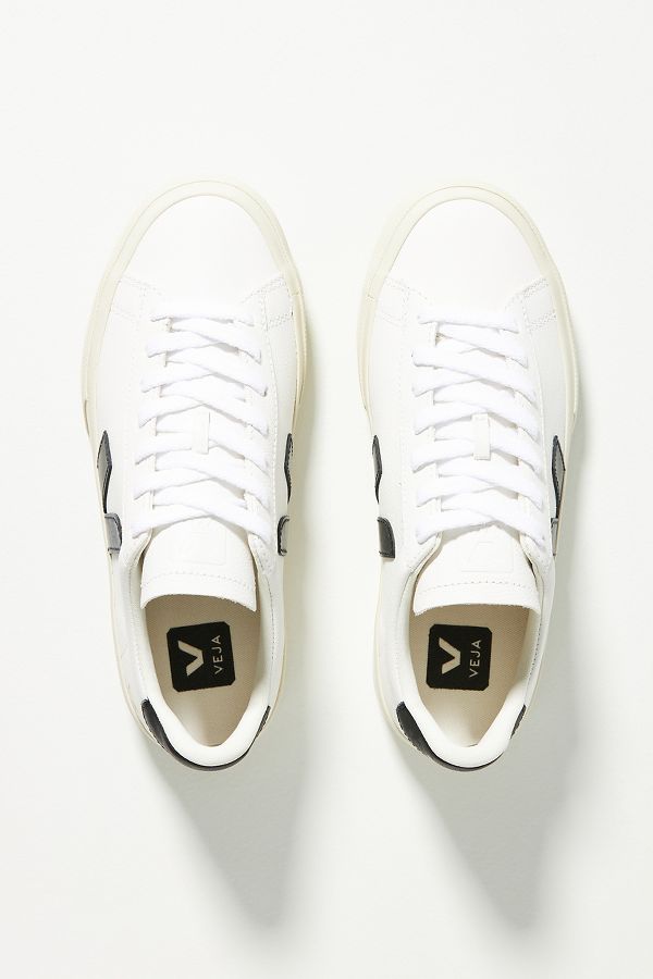 Slide View: 7: Veja Campo Leather Sneakers