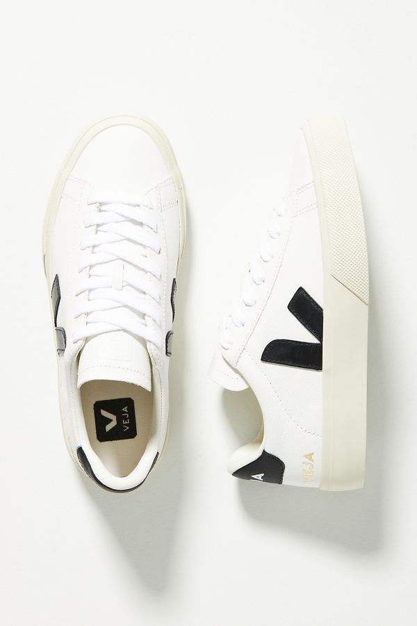 Slide View: 6: Veja Campo Leather Sneakers