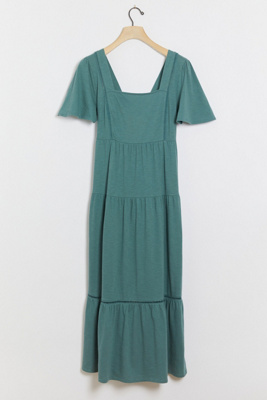 casual tiered maxi dress