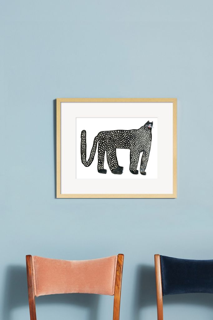 Snow Leopard Wall Art Anthropologie