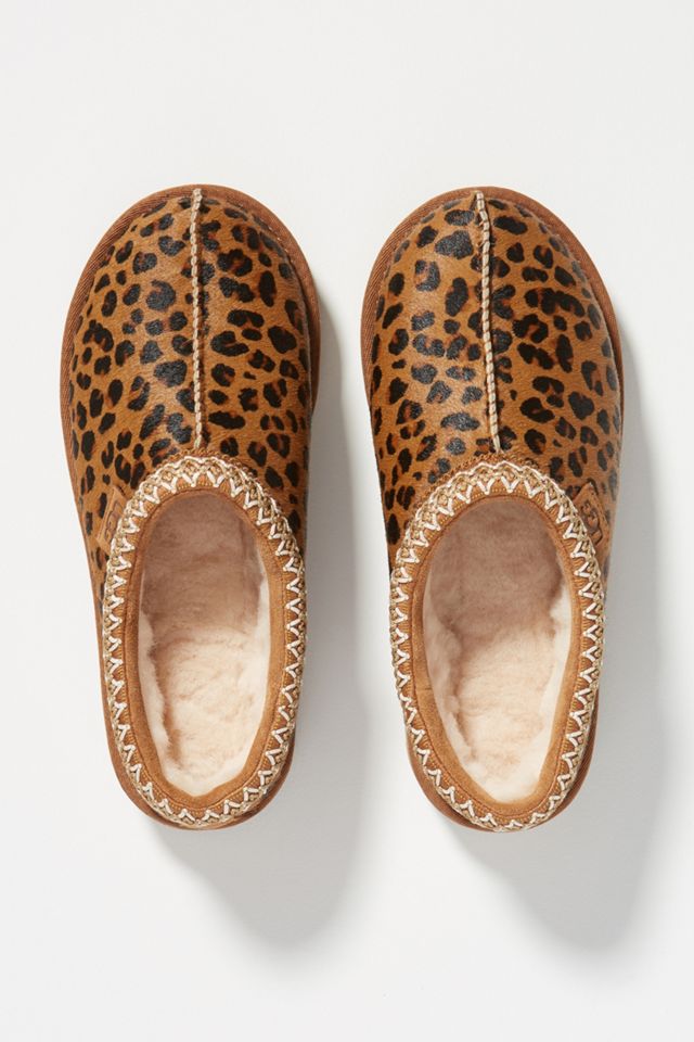 UGG Leopard Tasman Slippers Anthropologie