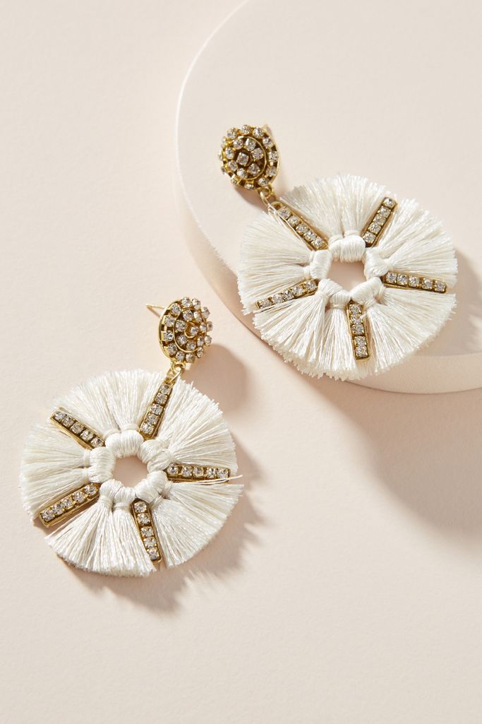 Allie Beads Warren Drop Earrings Anthropologie