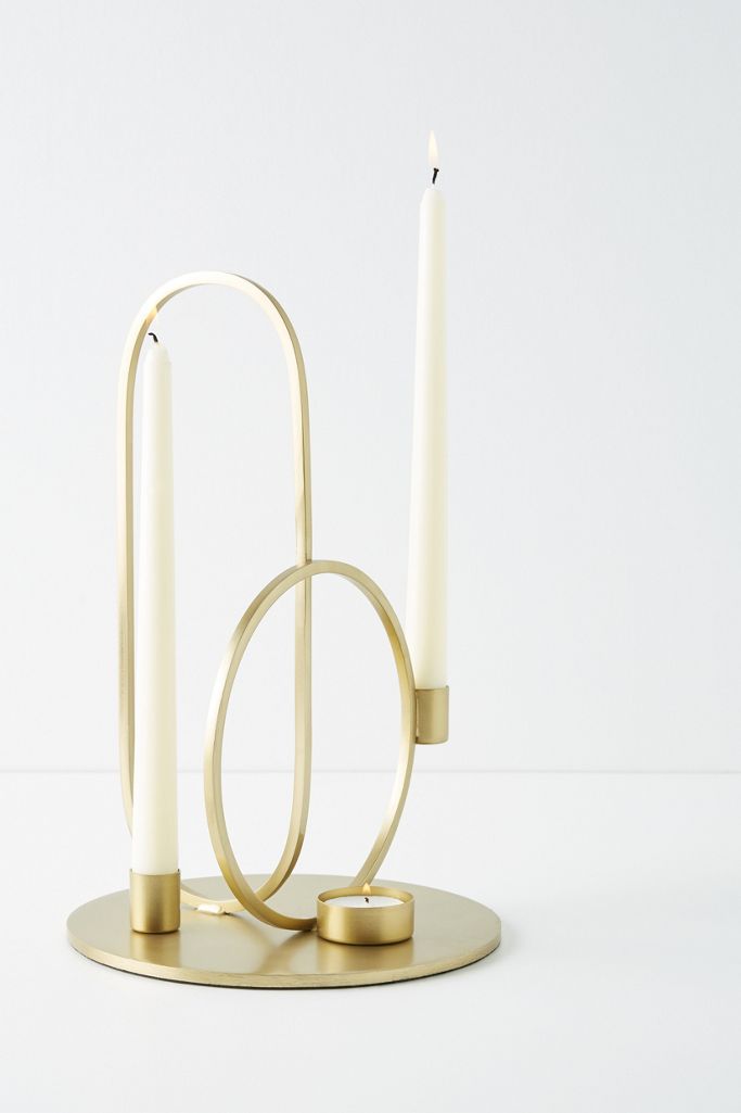 Verona DoubleLoop Candelabra Anthropologie