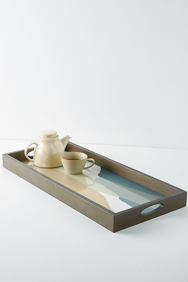 Slide View: 1: Wabi Sabi Decorative Tray