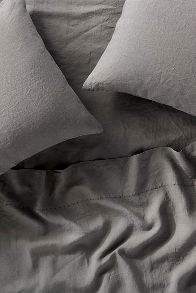 Slide View: 2: Coyuchi Organic Relaxed Linen Sheet Set