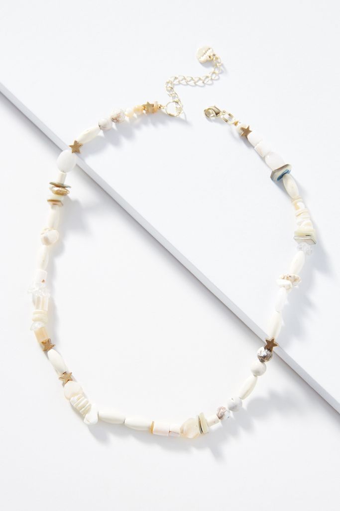 Astrid Beaded Necklace | Anthropologie