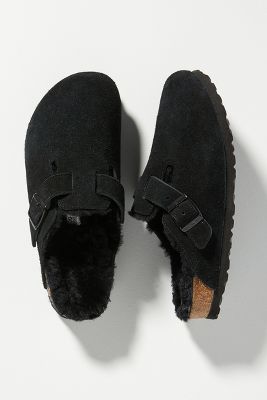 birkenstock lined clogs