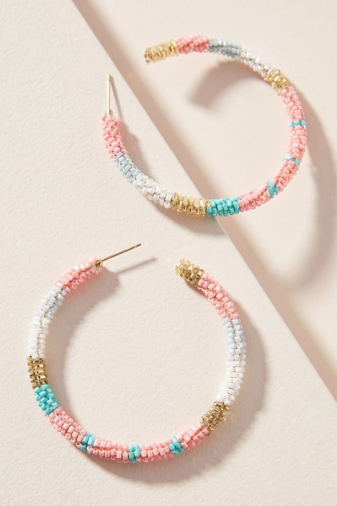 Marianne Hoop Earrings | Anthropologie