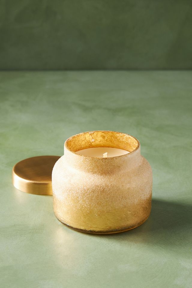 Capri Blue Mini Volcano Sugarcoated Glass Jar Candle Anthropologie