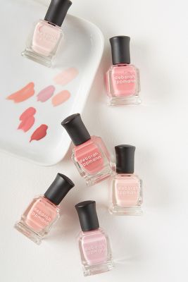 pink nail polish set