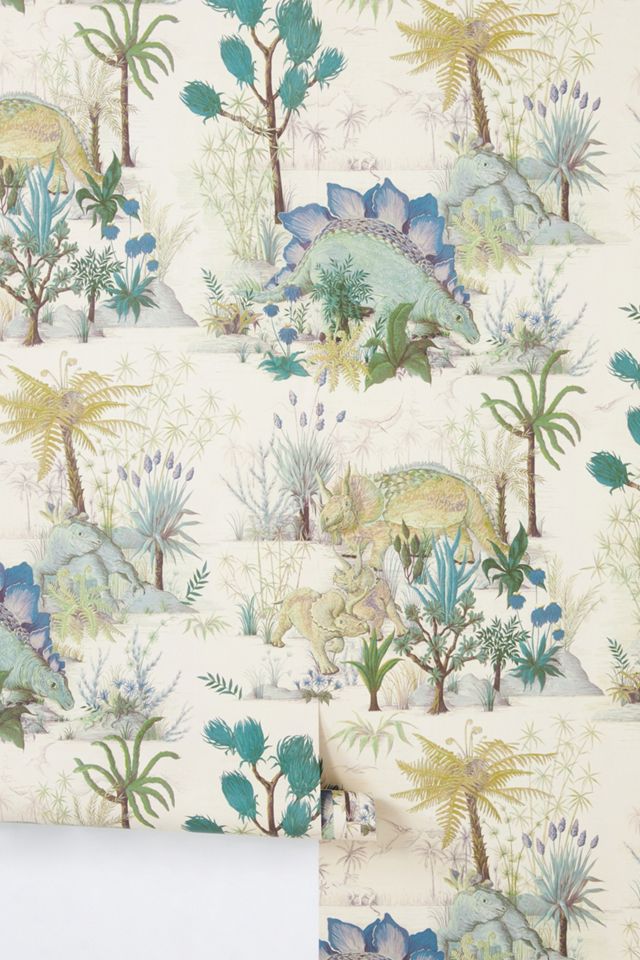 House of Hackney Dinosauria Wallpaper Anthropologie