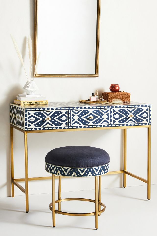 Ikat Inlay Vanity Table £1,498.00