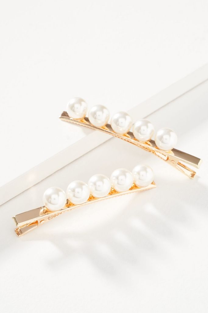 Babette Pearl Bobby Pin Set Anthropologie 