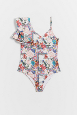 Boamar Oda Ruffled One-Piece Swimsuit | Anthropologie