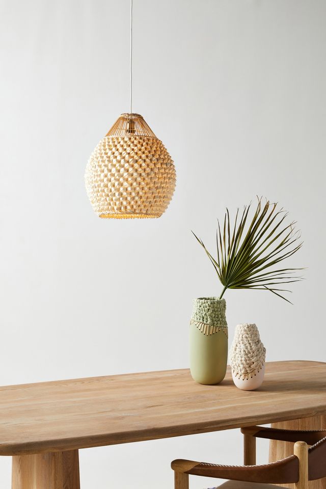 Nopales Rattan Pendant | Anthropologie