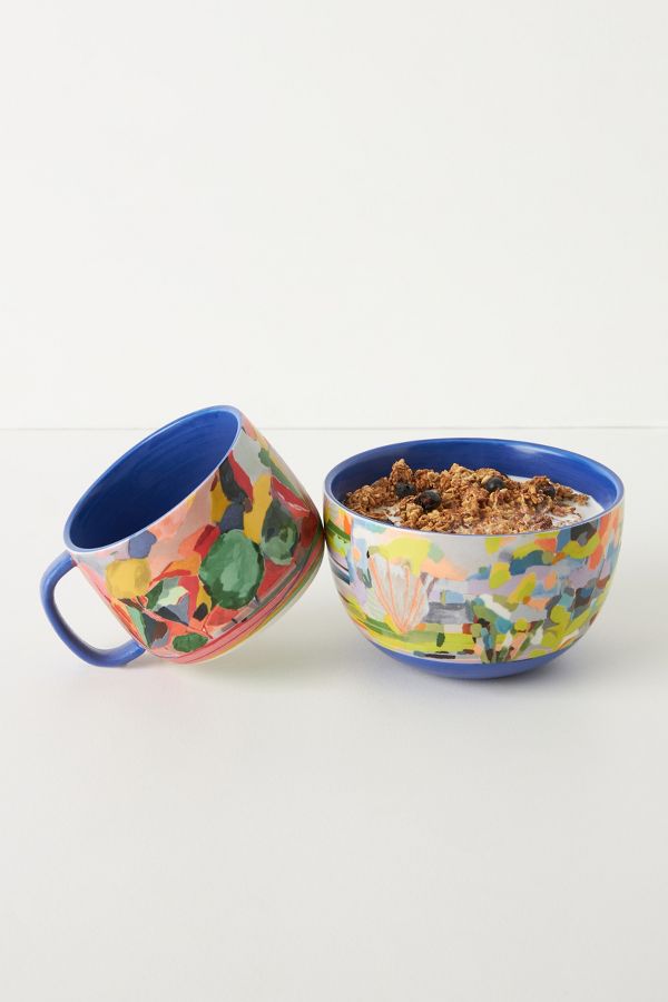 Carolyn Gavin Parterre Mug | Anthropologie UK