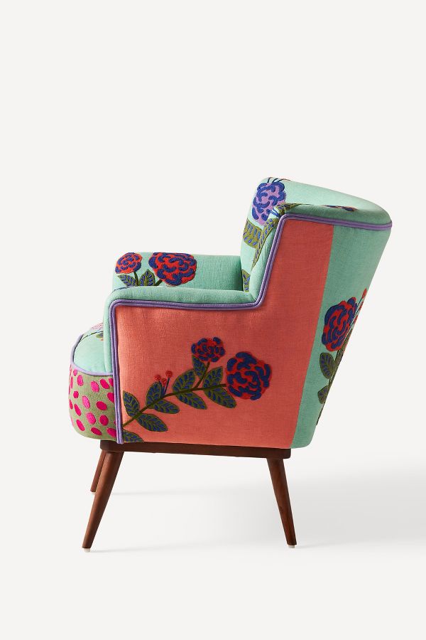 Slide View: 3: Izzy Petite Accent Chair