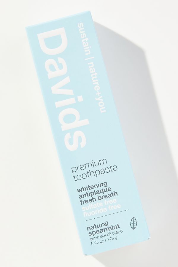 Slide View: 3: Davids Spearmint Premium Natural Toothpaste