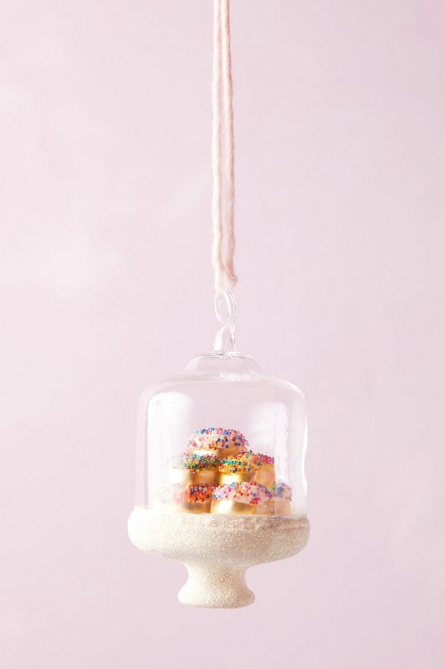 Doughnut Display Glass Ornament Anthropologie