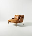 Florence Leather Chaise #1