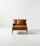 Florence Leather Chaise #0