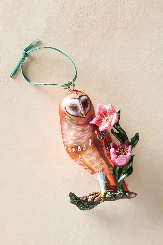 Nathalie Lete Owlet Ornament Anthropologie
