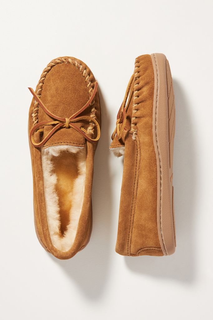 Classic Moccasin Slippers | Anthropologie