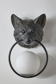 Slide View: 4: Woodland Fox Sconce