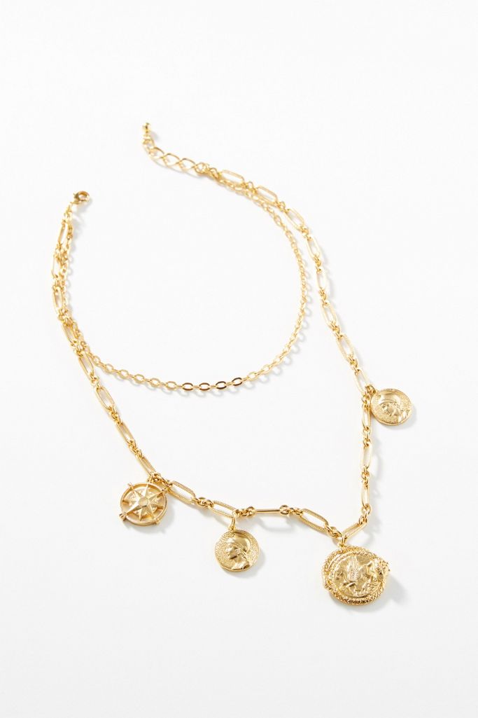 Jennifer Behr Pangea Layered Necklace | Anthropologie