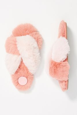 lexie open toe slippers