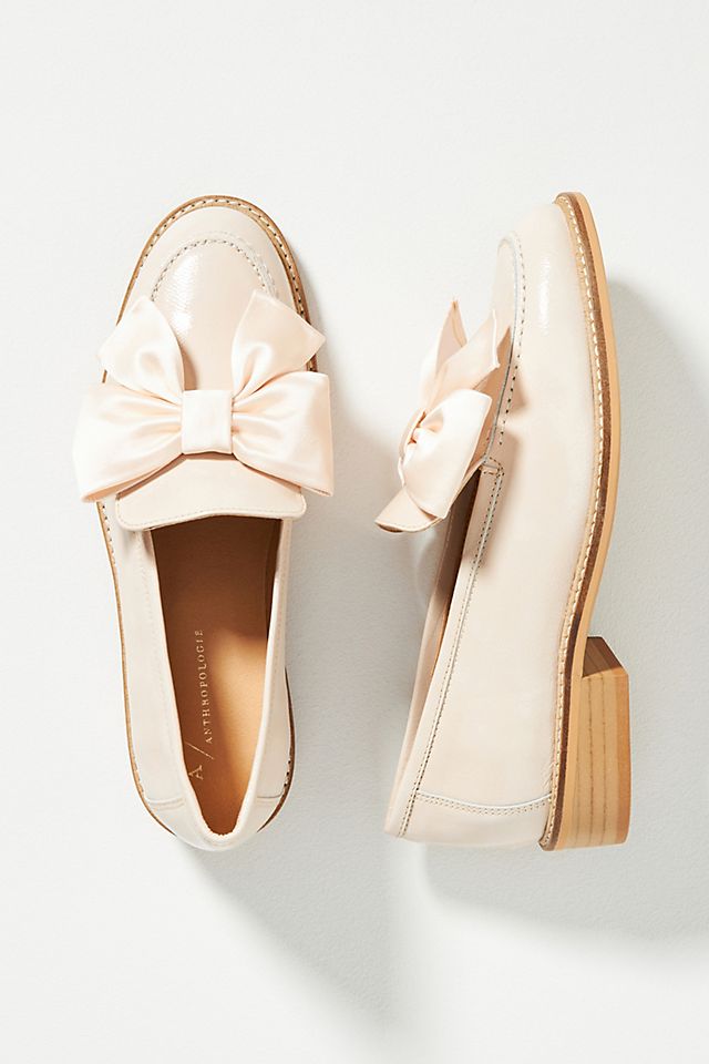 Jill Bow-Tied Loafers | Anthropologie