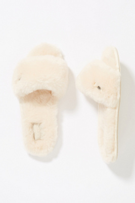 ugg fluff slide slippers