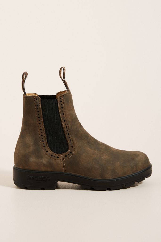 blundstone high top pearl