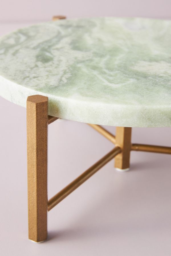 Viridiana Onyx Small Cake Stand Anthropologie UK