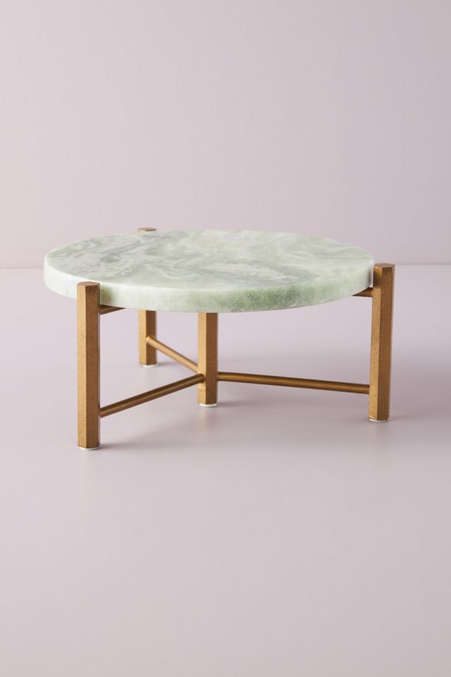 Viridiana Onyx Cake Stand Anthropologie