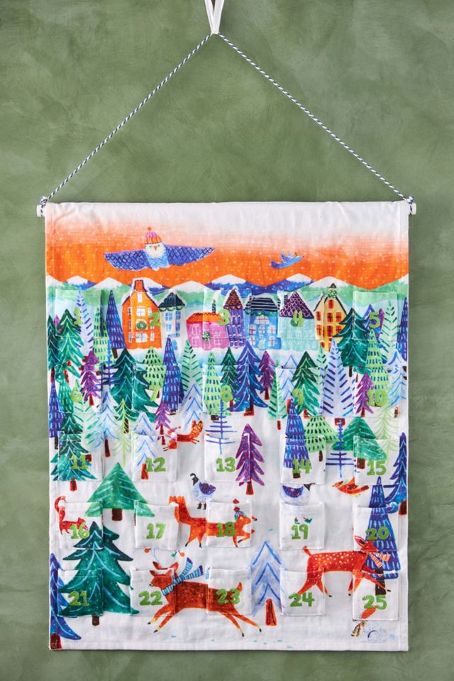 Forestland Advent Calendar Anthropologie