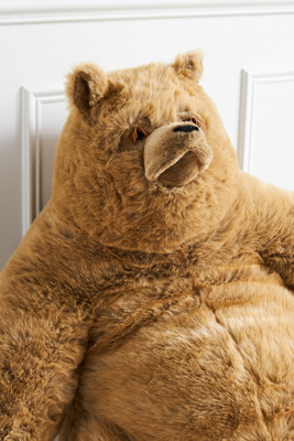 stuffed kodiak bear