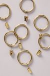 Thumbnail View 1: Mindy Curtain Rings, Set of 7