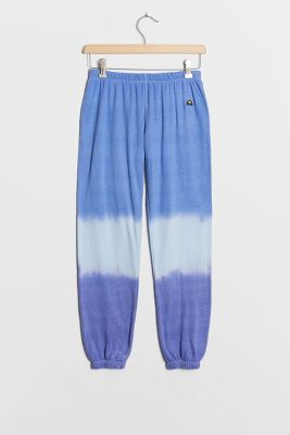 blue tie dye joggers