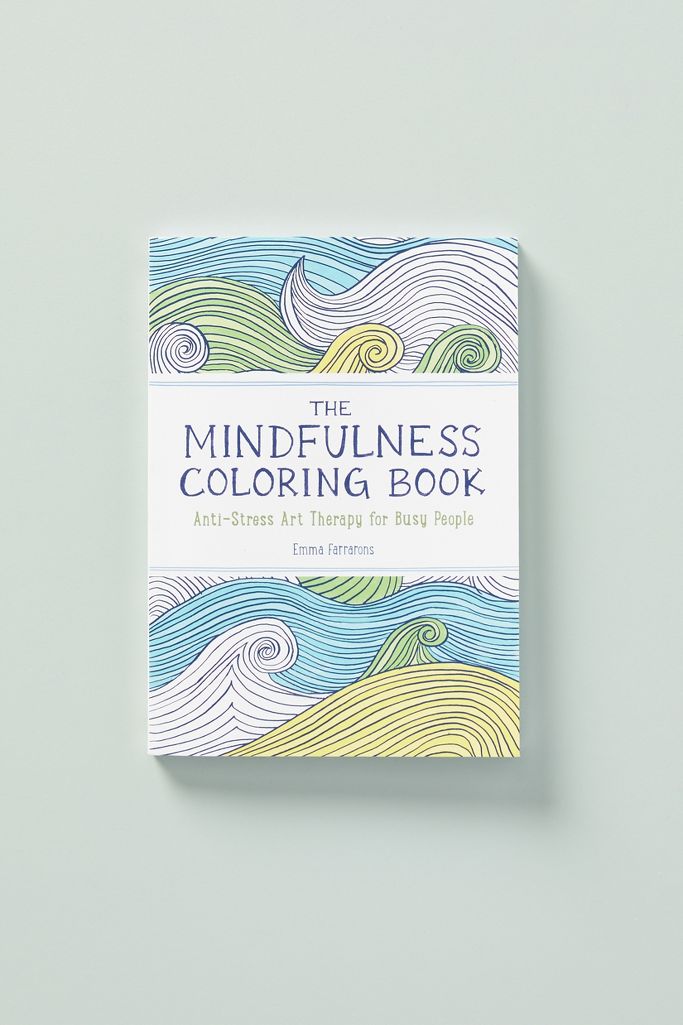 The Mindfulness Coloring Book Anthropologie