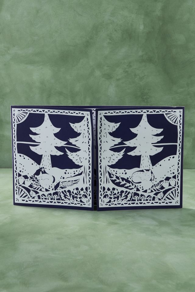 Annie Howe Papercuts Advent Calendar Anthropologie