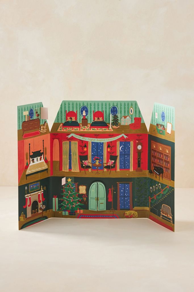 Rifle Paper Co #39 Twas The Night Before Advent Calendar Anthropologie