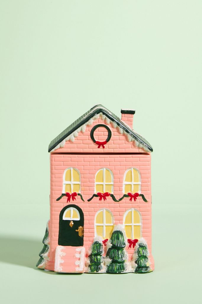 Pink townhouse candle - Anthropologie