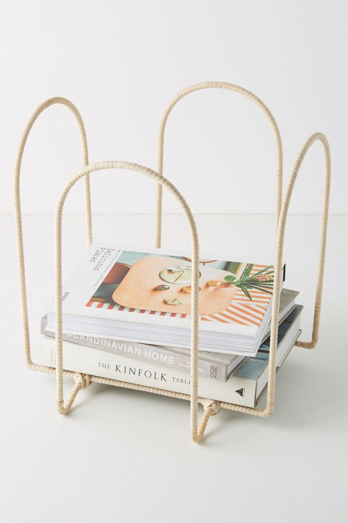 Lara RattanWrapped Magazine Holder Anthropologie
