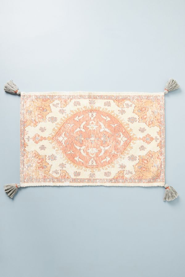 Handwoven Asha Bath Mat Anthropologie UK