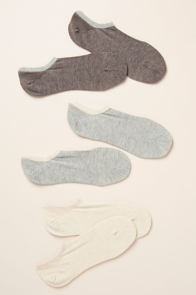 Andi No-Show Sock Set | Anthropologie