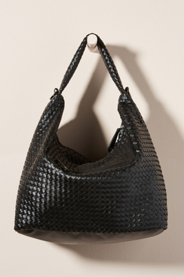 anthropologie woven bag