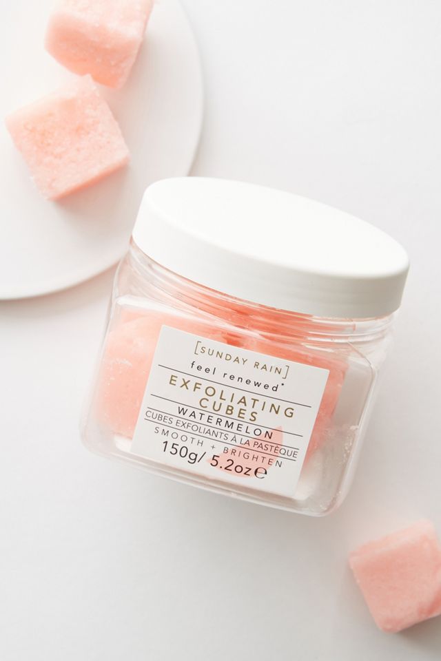 Sunday Rain Watermelon Exfoliating Cubes | Anthropologie